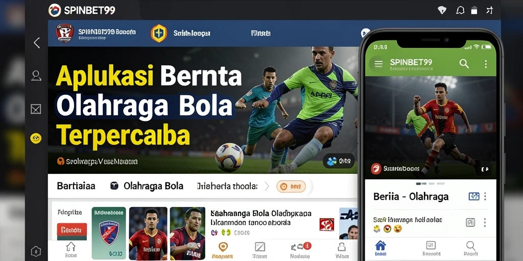Antarmuka SPINBET99 menampilkan informasi olahraga bola secara jelas dan menarik.