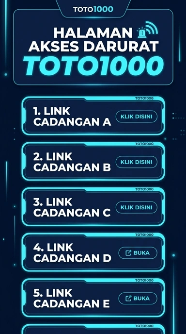 Tampilan link alternatif toto1000